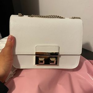 Furla white bag